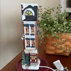 Pencil Town Collection -Ceramic Illuminated Bakery-Never Used